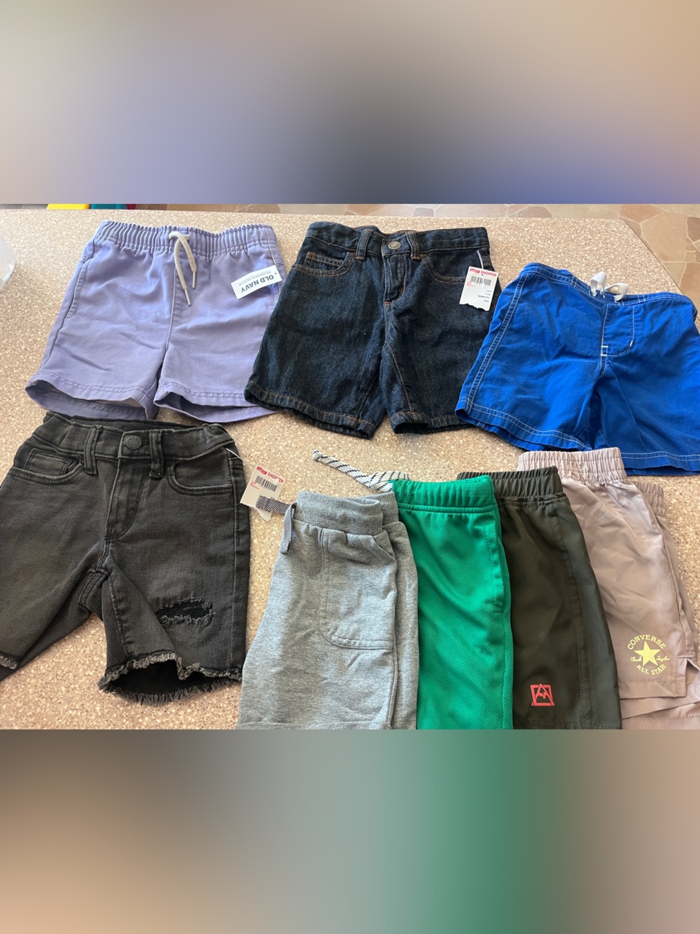Boys 2T NWT Old Navy Shorts & Denim Bundle - Assorted Colors ALL NEW!